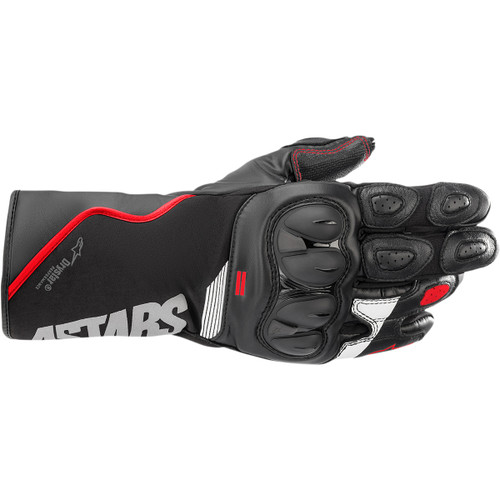 Alpinestars #3527921-1321-2X - SP-365 Drystar® Gloves - Black/Fluo Red/White - 2XL