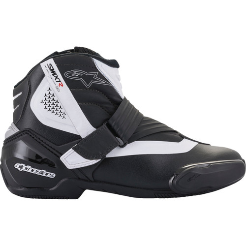Alpinestars #2224521-12-42 - SMX-1 R v2 Boots - Black/White - US 8 / EU 42