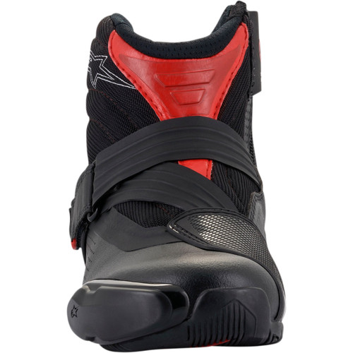 Alpinestars #2224021-13-50 - SMX1-R V2 Boots - Black/Red - US 14 / EU 50