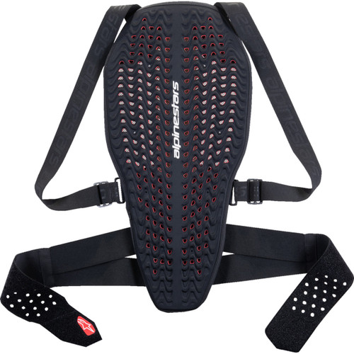 Alpinestars #6504325-123-XL - Nucleon Plasma Back Protector - Black/White/Red - XL