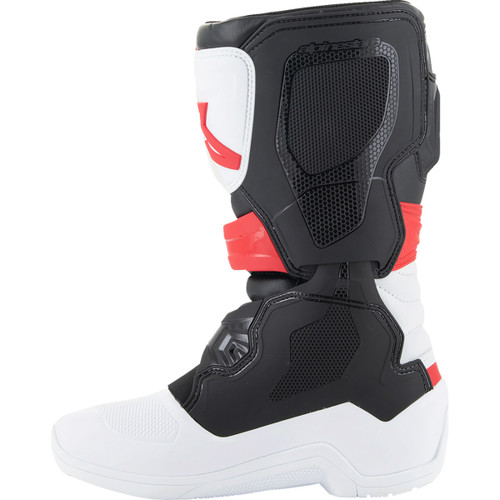 Alpinestars #2014024-2030-4 - Youth Tech3S Boots - White/Black/Red - US 4 / EU 37