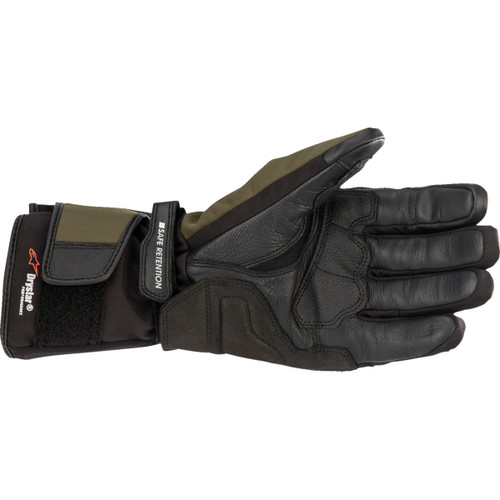 Alpinestars #3526922-1685-XL - Denali Aerogel Drystar® Gloves - Black Forest/Fluo Yellow - XL