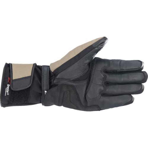 Alpinestars #3526922-1853-XL - Denali Aerogel Drystar® Gloves - Black/Dark Khaki/Fluo Red - XL