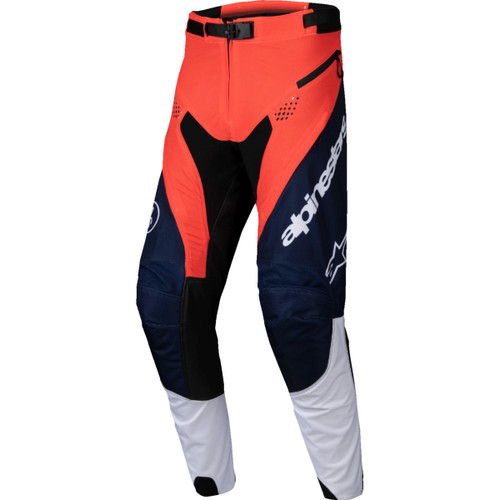 Alpinestars #3720125-7162-34 - Pro-Dura Pants - Navy/Hot Orange/White - US 34