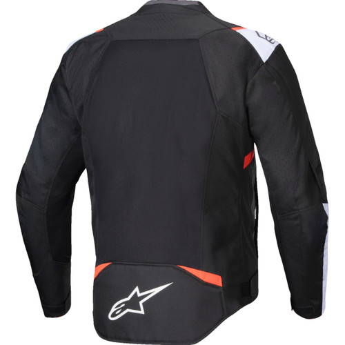 Alpinestars #3301025-1231-3XL - T-SPS Air v2 Jacket - Black/White/Red Fluo - 3XL