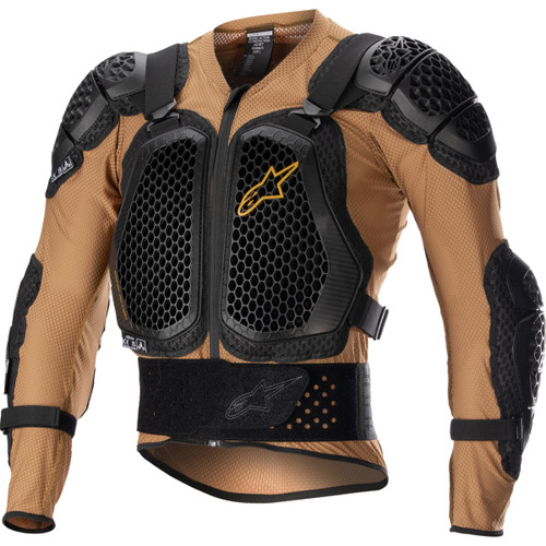 Alpinestars #6506823-814-M - Bionic Action v2 Protection Jacket - Camel/Black - Medium