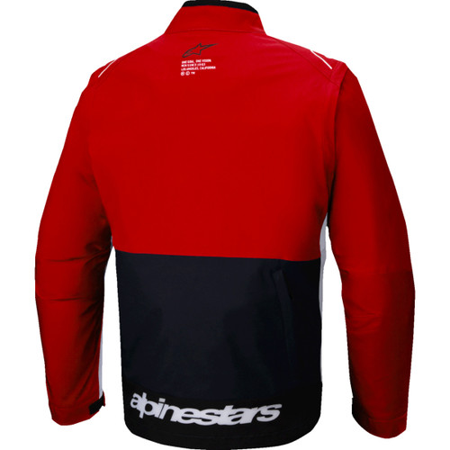 Alpinestars #3700225-1342-2X - Lite-Dura Softshell Jacket - Black/Red/White - 2XL