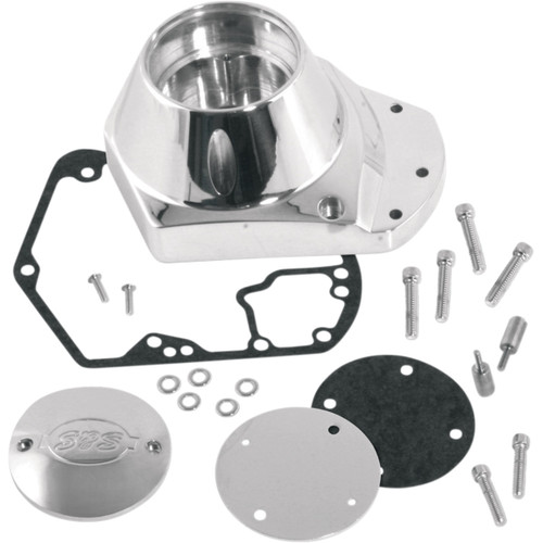 S&S Cycle #31-0335 - Cam Cover - Polished Billet - Big Twin