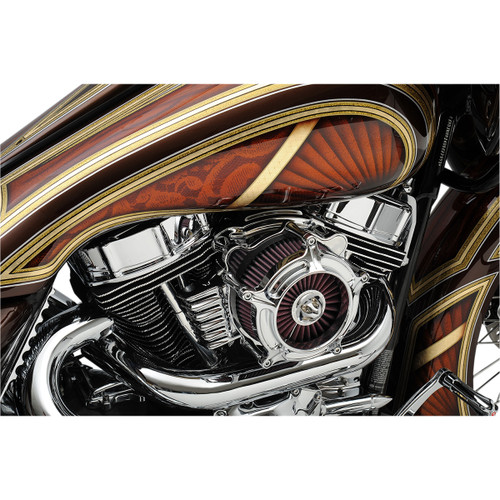 Covingtons #C1282-C - Rocker Box Valve Covers - Finned Chrome - Twin Cam