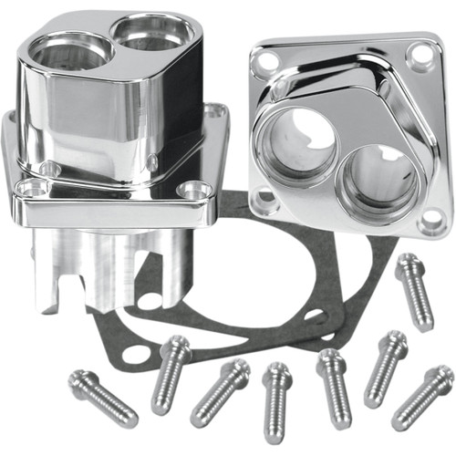 S&S Cycle #106-5428 - Billet Tappet Guides - Chrome - Big Twin