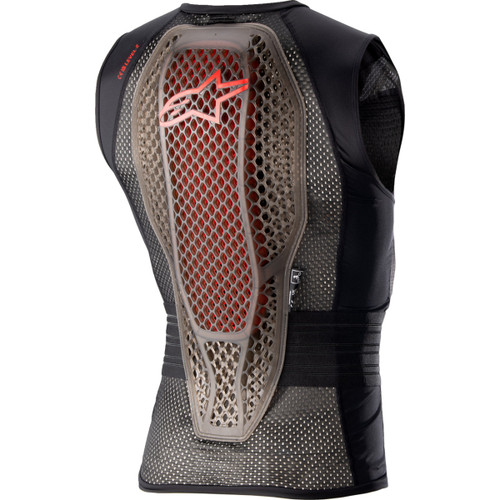 Alpinestars #6508123-009-S - Nucleon Flex Pro Protection Vest - Black/Red - Small