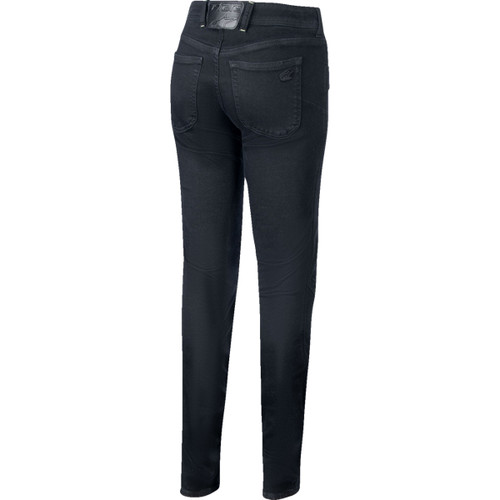 Alpinestars #3338524-1202-34 - Daisy v3 Women's Riding Denim - Rinse Black - US 34 / EU 48