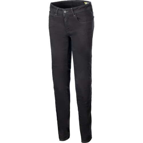 Alpinestars #3338524-1202-31 - Daisy v3 Women's Riding Denim - Rinse Black - US 31 / EU 45