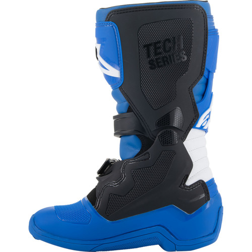 Alpinestars #2015017-712-3 - Youth Tech 7S Boots - Blue/Black/White - US 3 / EU 35.5