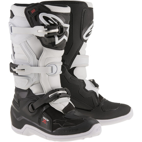 Alpinestars #2015017-12-3 - Youth Tech 7S Boots - Black/White - US 3 / EU 35.5