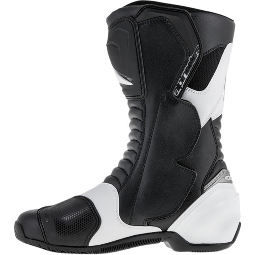 Alpinestars #2223517-12-48 - SMX-S Boots - Black/White - US 12.5 / EU 48