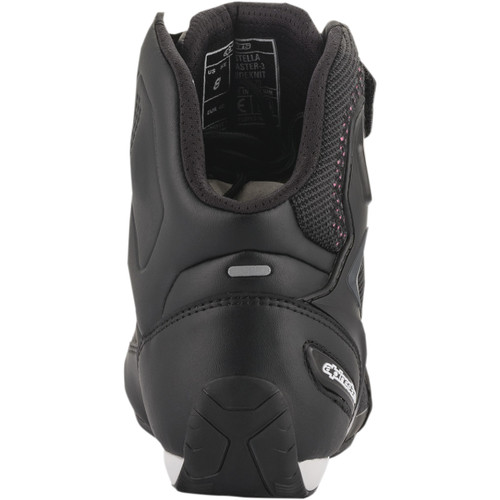 Alpinestars #2510520143911.5 - Stella Faster-3 Rideknit Shoes - Black/Yellow/Pink - US 11.5 / EU 44