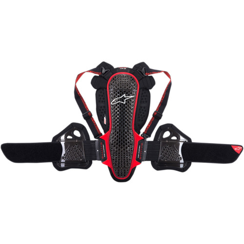 Alpinestars #6504718-13-L - Nucleon KR-3 Back Protector - Black/Red - Large