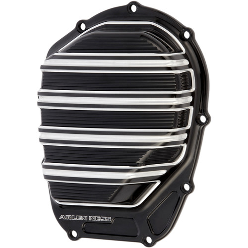 Arlen Ness #03-983 - Cam Cover - 10 Gauge - Black Anodized with Machined Accents - M8