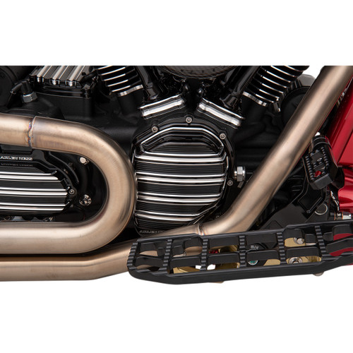 Arlen Ness #03-983 - Cam Cover - 10 Gauge - Black Anodized with Machined Accents - M8