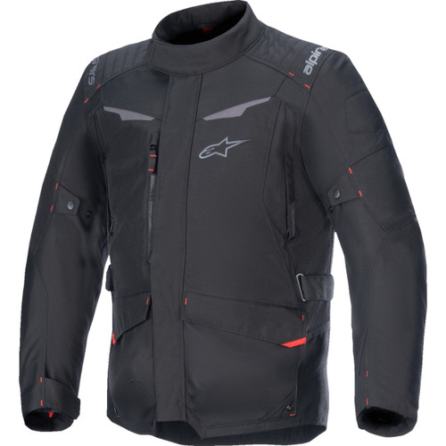Alpinestars #3200625-10-2XL - ST-1 WP Jacket - Black - 2XL