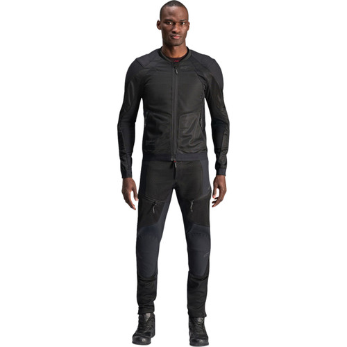 Alpinestars #3301225-1100-L - Troop-Air Jacket - Black/Black - Large