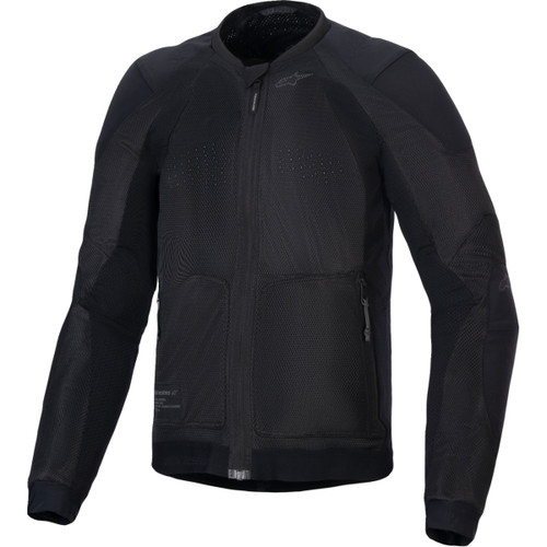 Alpinestars #3301225-1100-3XL - Troop-Air Jacket - Black/Black - 3XL
