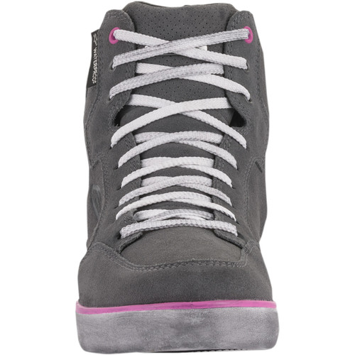 Alpinestars #2542220909585 - J-6 Waterproof Women's Shoes - Gray/Pink - US 8.5