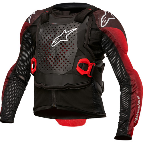 Alpinestars #6546624-123-LXL - Youth Bionic Tech Jacket - Black/White/Red - L/XL