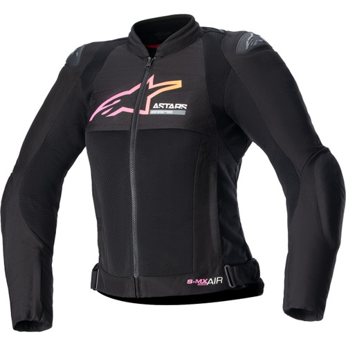 Alpinestars #3316523-1439-S - Stella SMX Air Jacket - Black/Yellow/Pink - Small