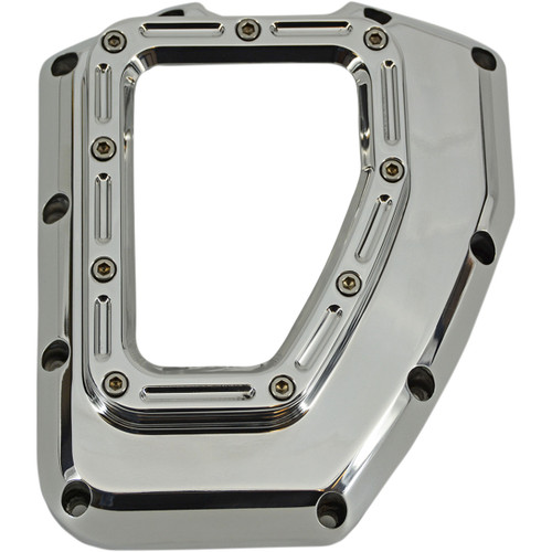 Trask #TM-017CH - Assault Series Cam Cover - Chrome - Twin Cam
