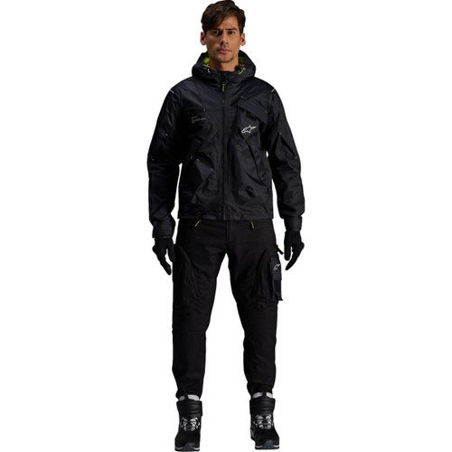 Alpinestars #3301625-1484-2XL - Mogress Air Jacket - Black/Lime Punch/White - 2XL