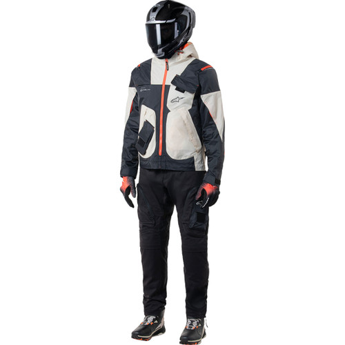 Alpinestars #3301625-1489-M - Mogress Air Jacket - Black/Almond/Hot Orange - Medium