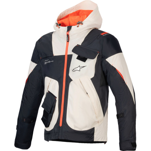 Alpinestars #3301625-1489-L - Mogress Air Jacket - Black/Almond/Hot Orange - Large