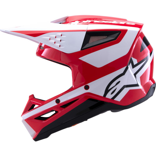 Alpinestars #8301026-3126-XXL - SM3 Helmet - Heat - Gloss Red/White/Black - 2XL