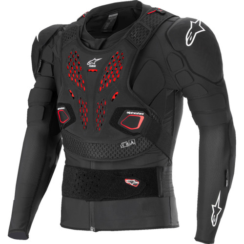 Alpinestars #6500125-132-S - Bionic Pro v3 Plasma Protection Jacket - Black/Red/White - Small