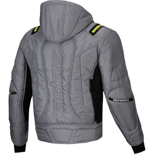 Alpinestars #3200925-9143-3XL - Mohobbs WP Jacket - Lunar Gray/Lime Punch - 3XL