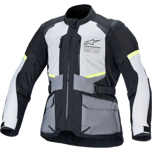 Alpinestars #3207924-9191-S - Andes Air Drystar® Jacket - Ice Gray/Dark Gray/Black - Small