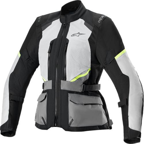 Alpinestars #3210224-9191-L - Stella Andes Air Drystar® Jacket - Ice Gray/Dark Gray/Black - Large