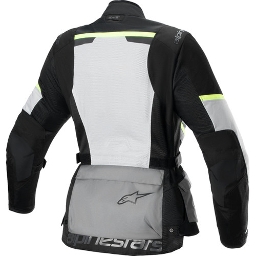 Alpinestars #3210224-9191-2X - Stella Andes Air Drystar® Jacket - Ice Gray/Dark Gray/Black - 2XL