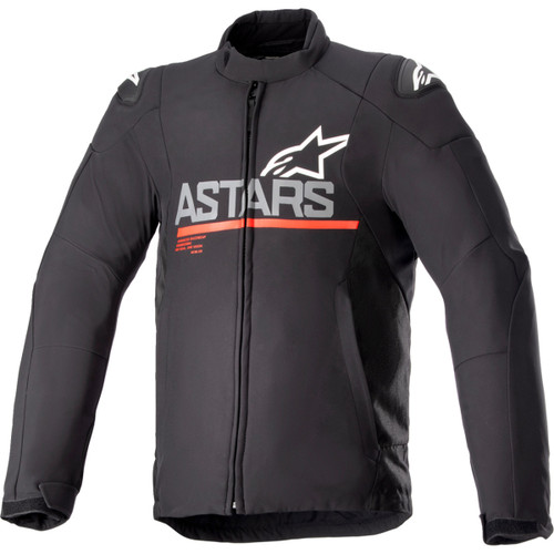Alpinestars #3206523-1993-3X - SMX Waterproof Jacket - Black/Dark Gray/Bright Red - 3XL