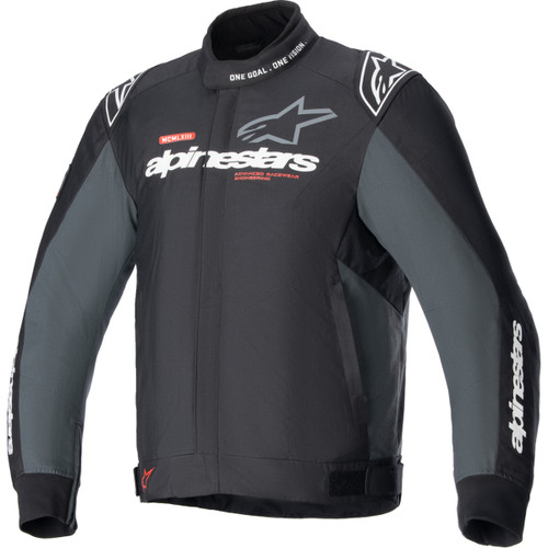 Alpinestars #3306723-1169-M - Monza Sport Jacket - Black/Tar Gray - Medium