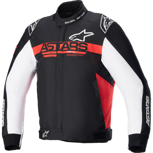Alpinestars #3306723-1342-2X - Monza Sport Jacket - Black/Bright Red/White - 2XL