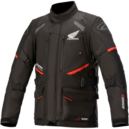 Alpinestars #3207421-10-S - Honda Andes v3 Drystar® Jacket - Black - Small