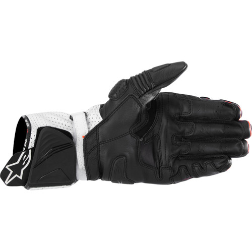 Alpinestars #3556724-1321-2X - GP Pro R4 Gloves - Black/Fluo Red/White - 2XL