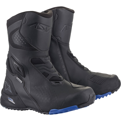 Alpinestars #2335422-17-41 - RT-8 Gore-Tex® Boots - Black/Blue - US 7.5 / EU 41
