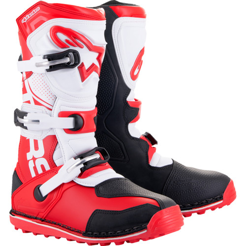 Alpinestars #2004017-3016-10 - Tech-T Boots - Red/Black/White - US 10 / EU 44.5