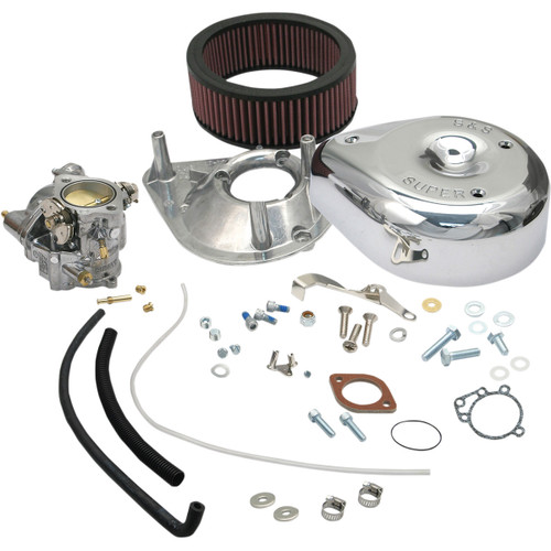 S&S Cycle #11-0412 - Super E Carburetor Kit without Manifold - Big Twin