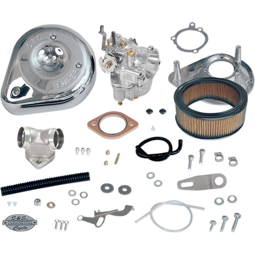 S&S Cycle #11-0470 - Super E Carburetor Kit with Manifold - Sportster