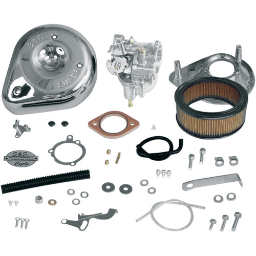 S&S Cycle #11-0418 - Super E Carburetor Kit - Shovelhead